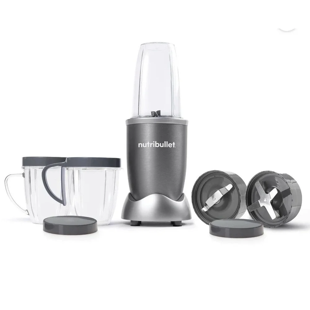 NutriBullet Magic Bullet Smoothie Blender NB-WL007A-02 Lot 2 Blades 3 Cups +more
